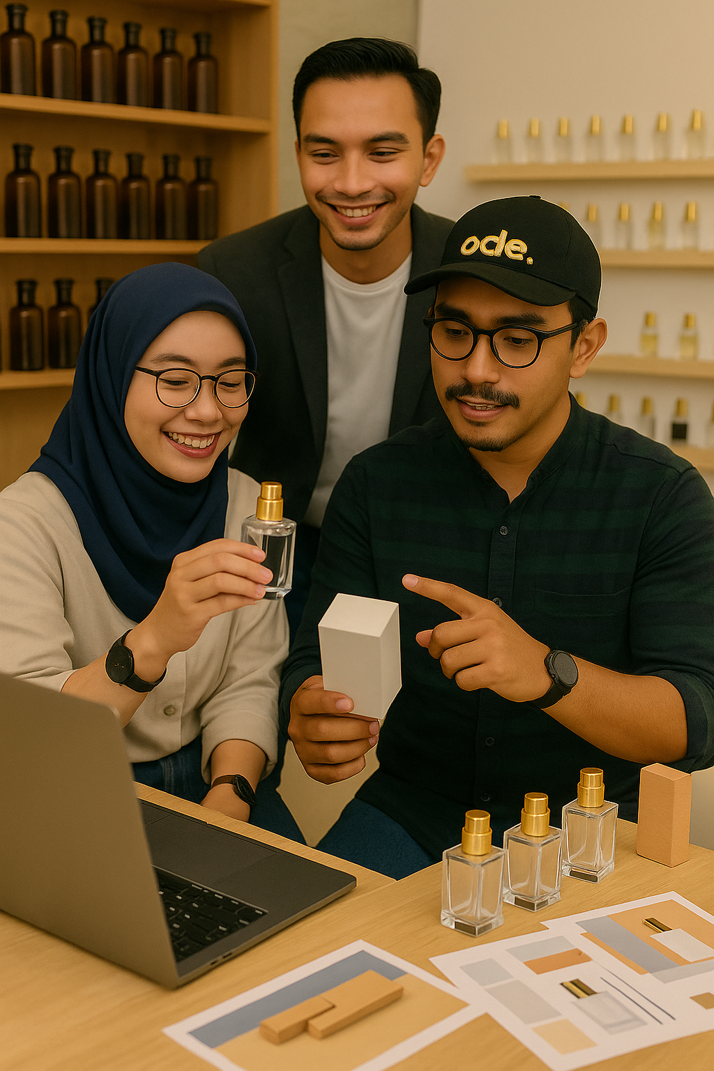 Perfume jenama sendiri